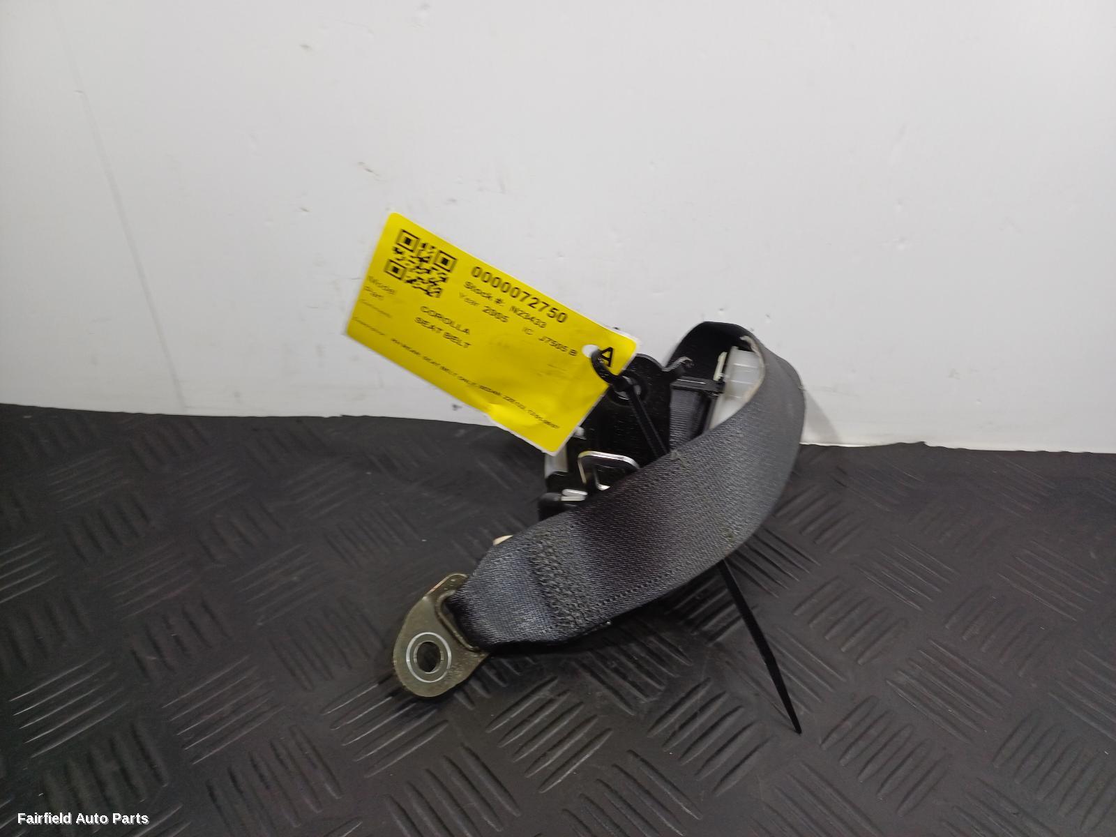 2001-2007 Toyota Corolla Seatbelt Stalk
