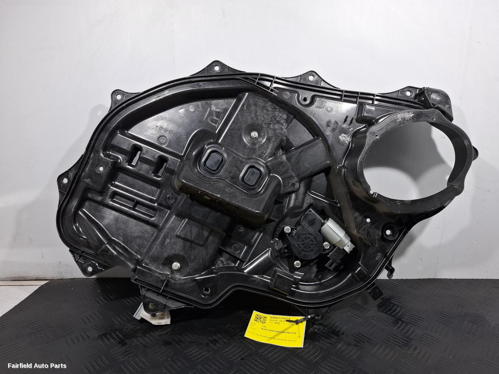 2007-2015 Mazda Cx9 Right Rear Wnd Reg Motor
