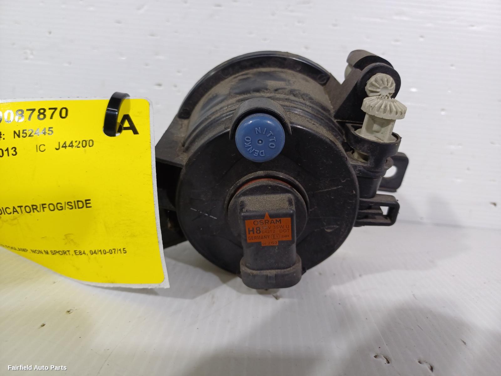 2010-2015 Bmw X1 Left Indicator Fog Side