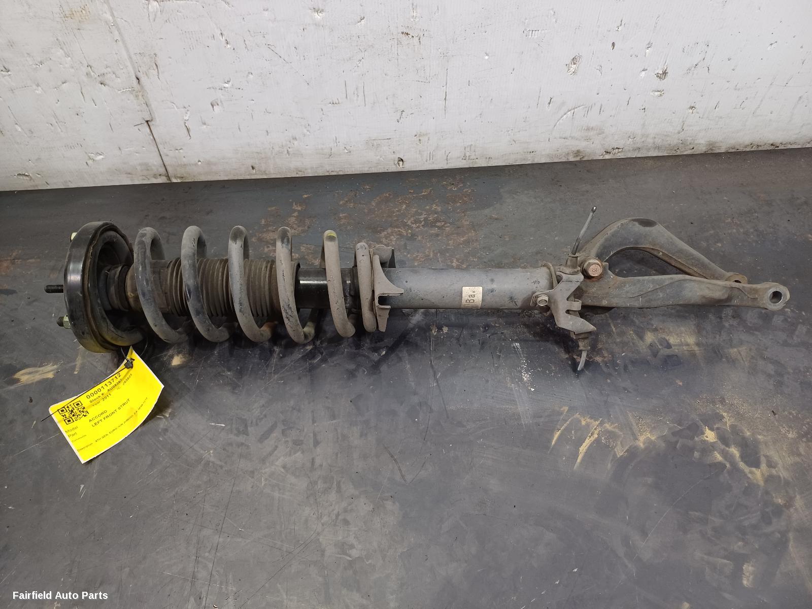 2008-2015 Honda Accord Left Front Strut