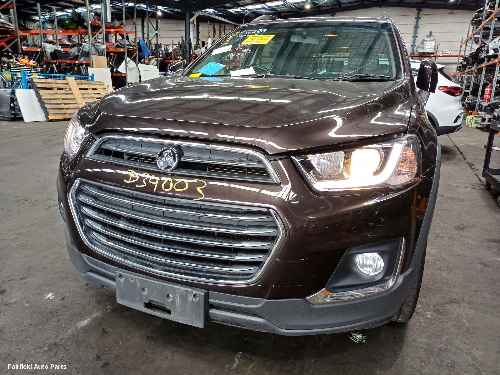 2016 Holden Captiva Radiator