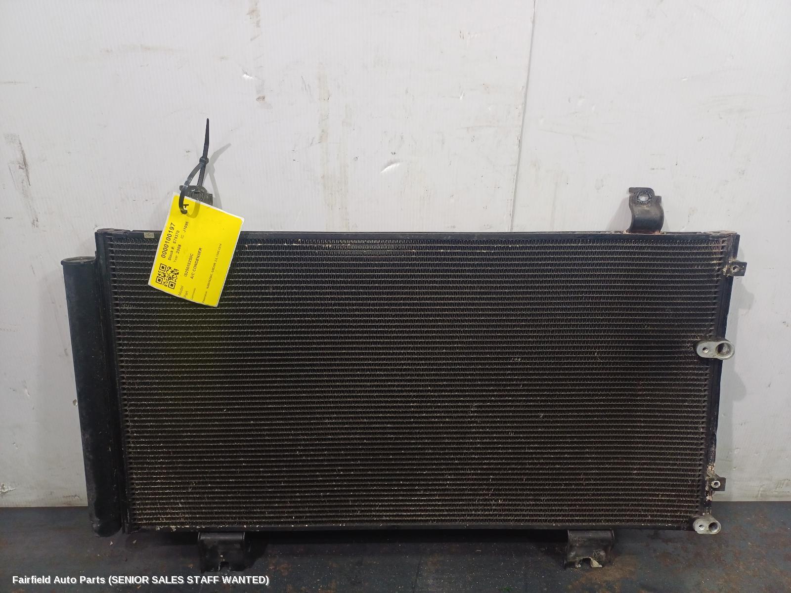 2008 Lexus Is250/is250c A C Condenser
