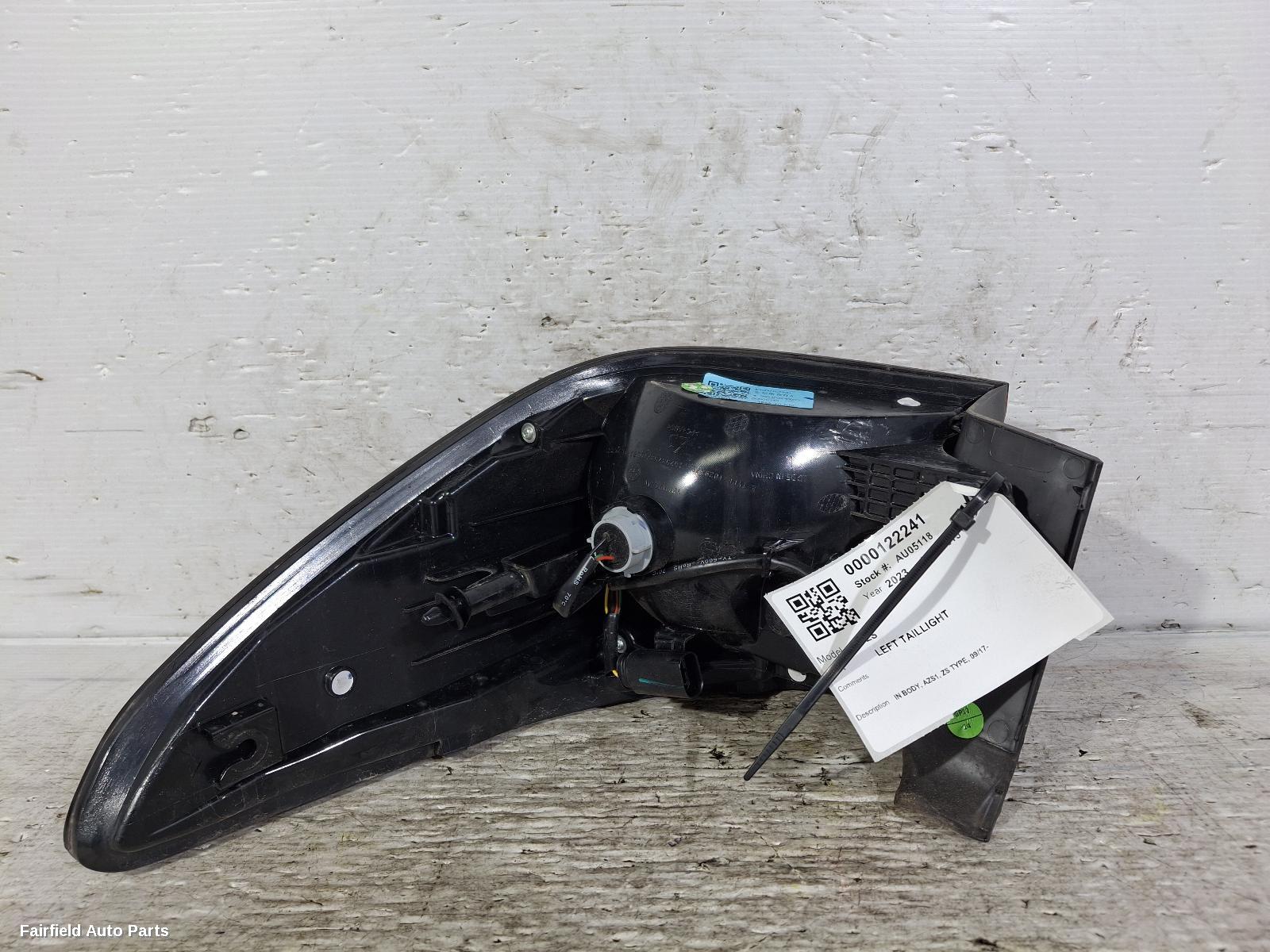 2017-2024 Mg Zs Left Taillight