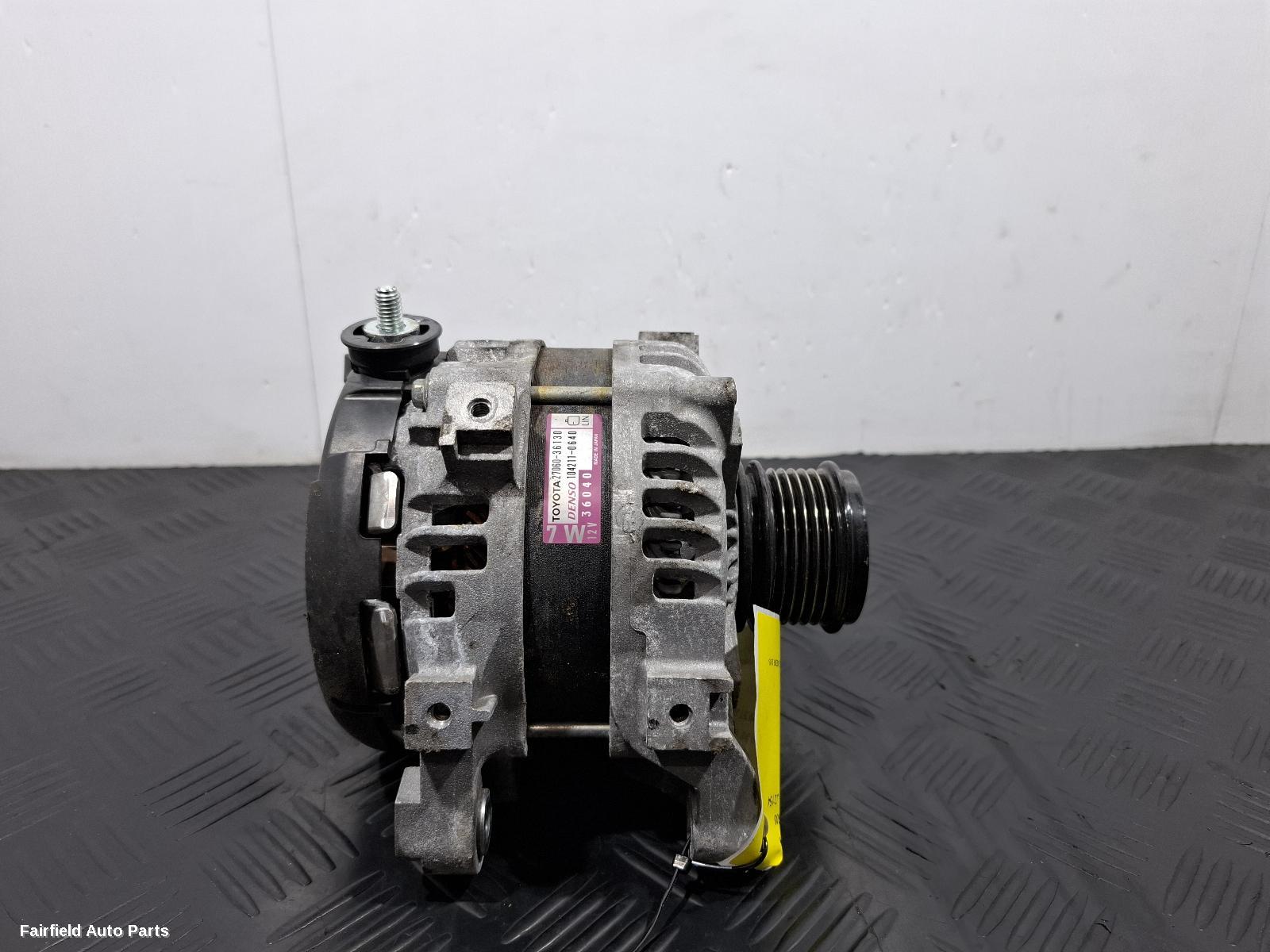 2015-2023 Lexus Is Series Alternator