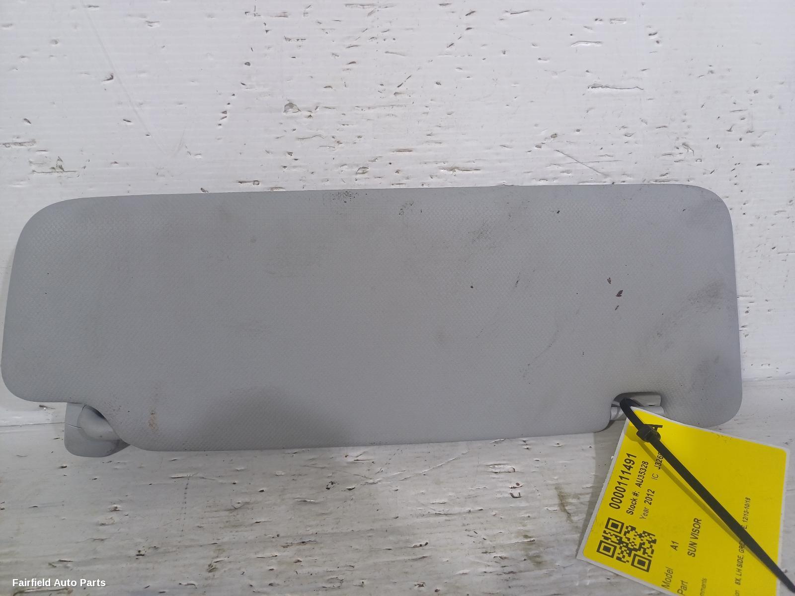 2010-2018 Audi A1 Sunvisor