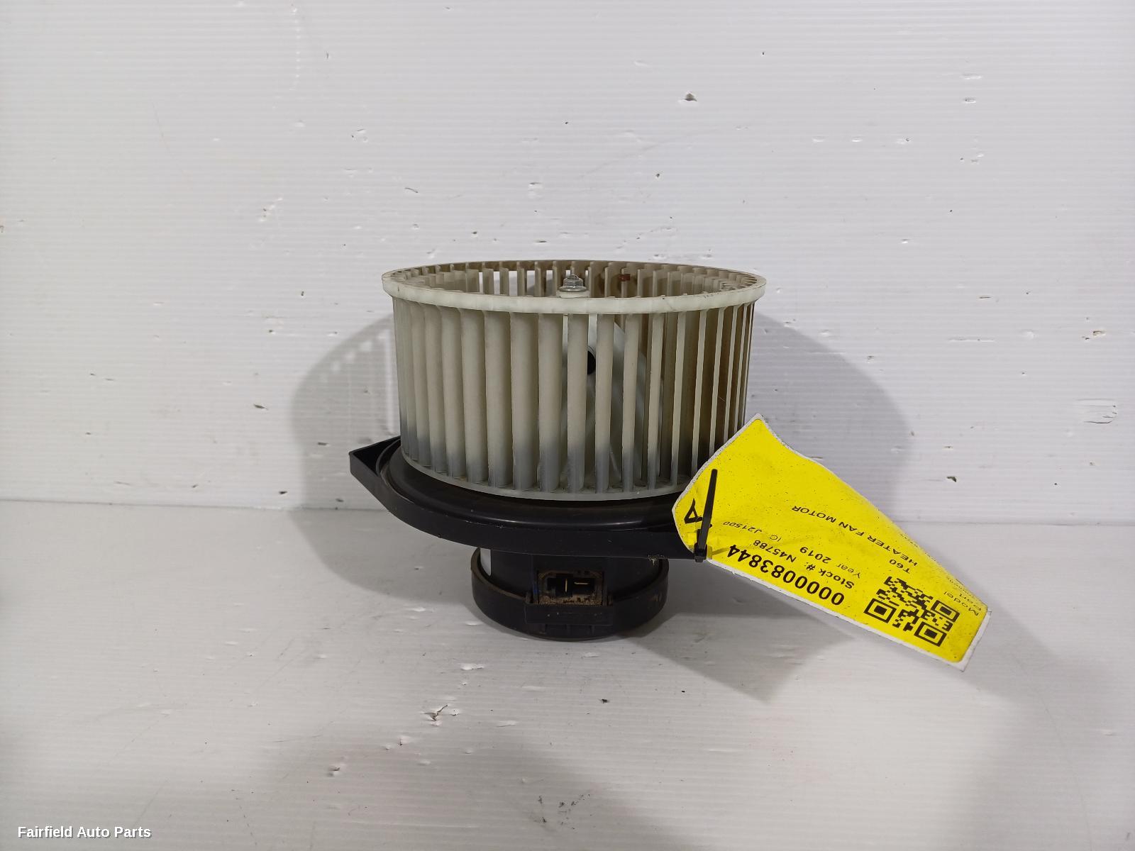 2017-2021 Ldv T60 Heater Fan Motor