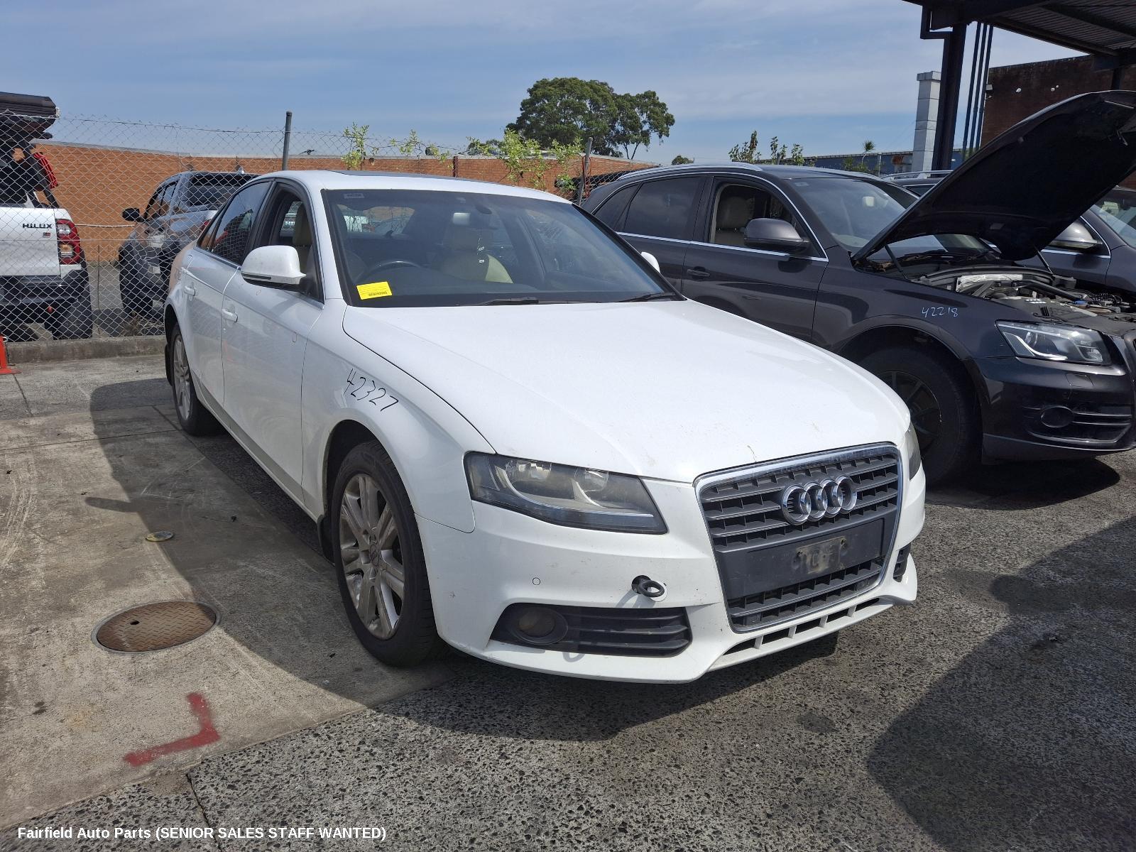 2008 Audi A4 F Bar Reinforc Brack