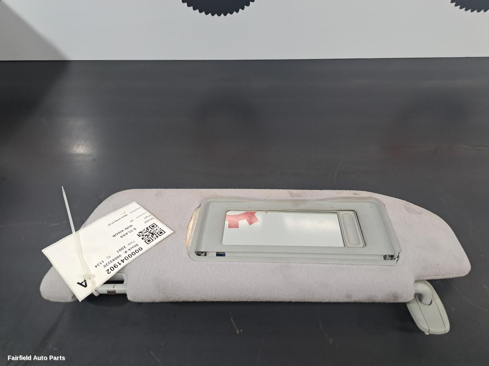 1999-2006 Mercedes S Class Sunvisor