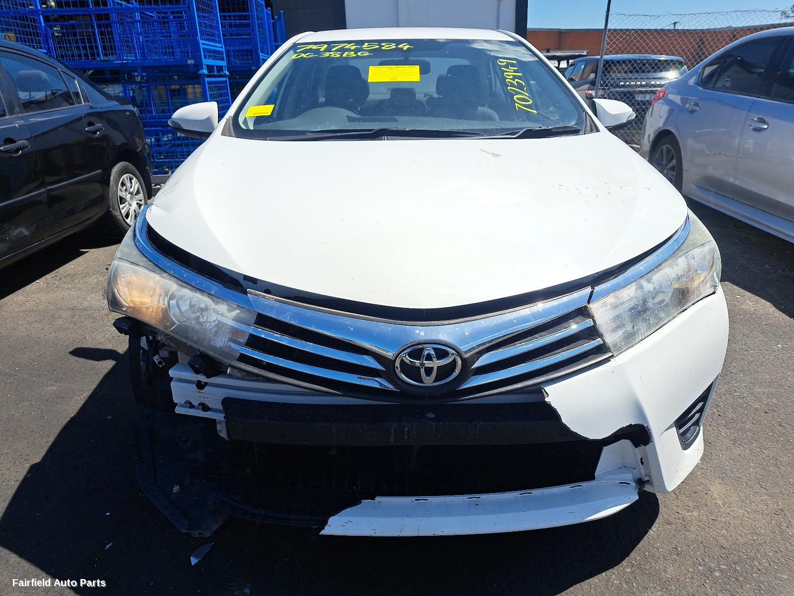 2016 Toyota Corolla Sunvisor