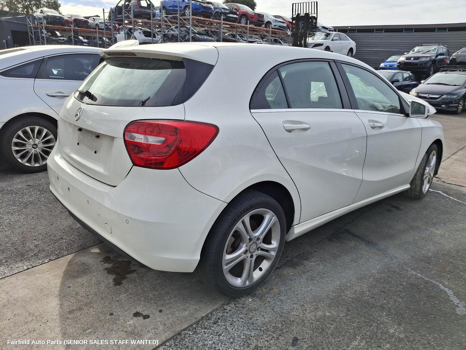2014 Mercedes A Class Left Taillight