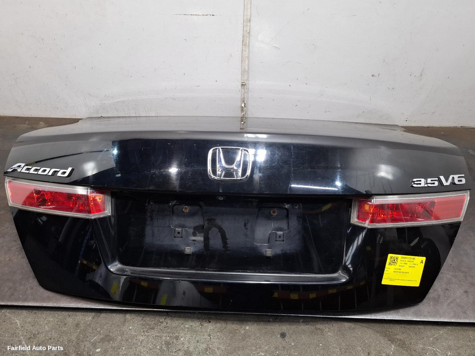 2008-2013 Honda Accord Bootlid Tailgate