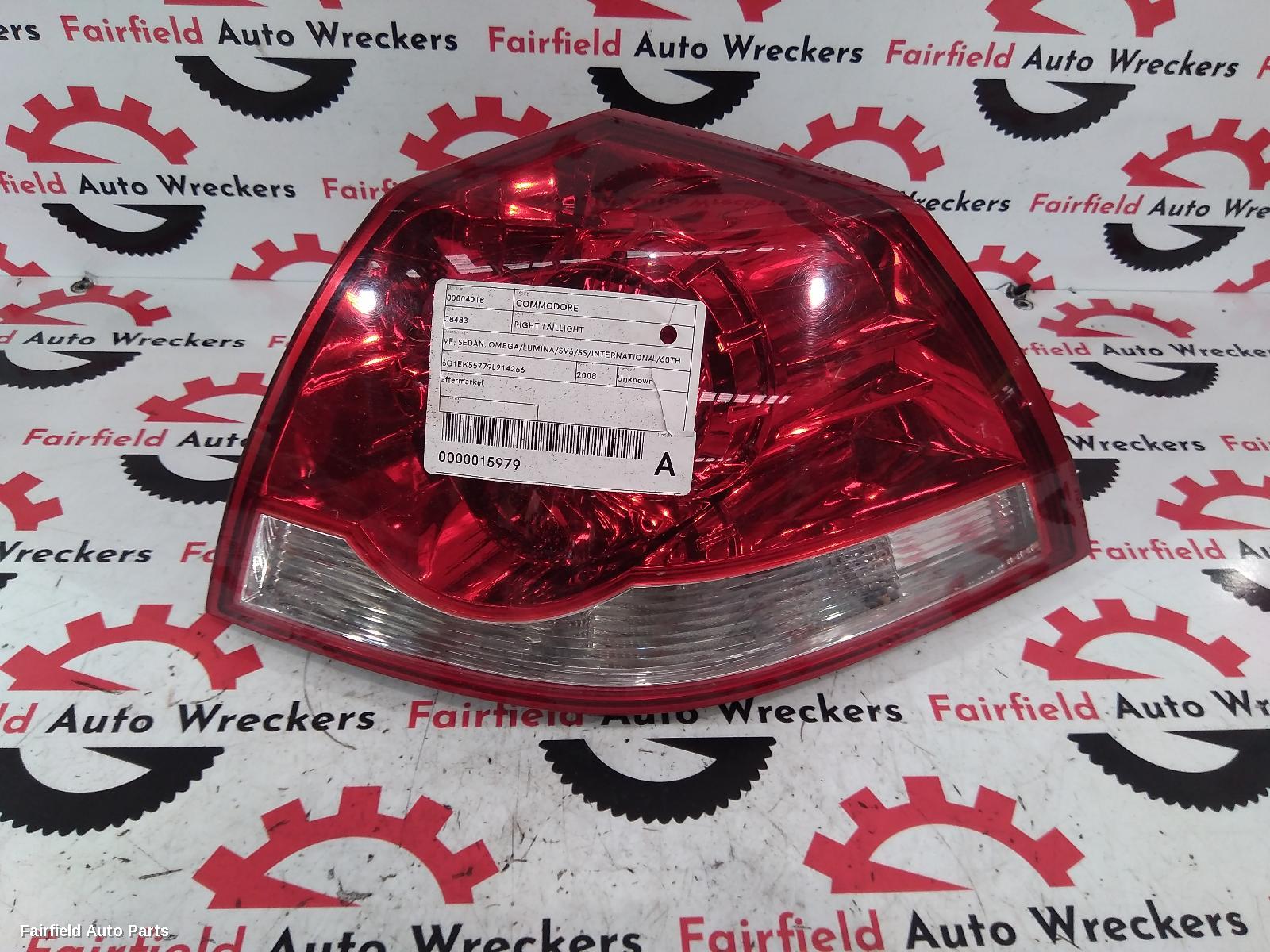 2008 Holden Commodore Right Taillight