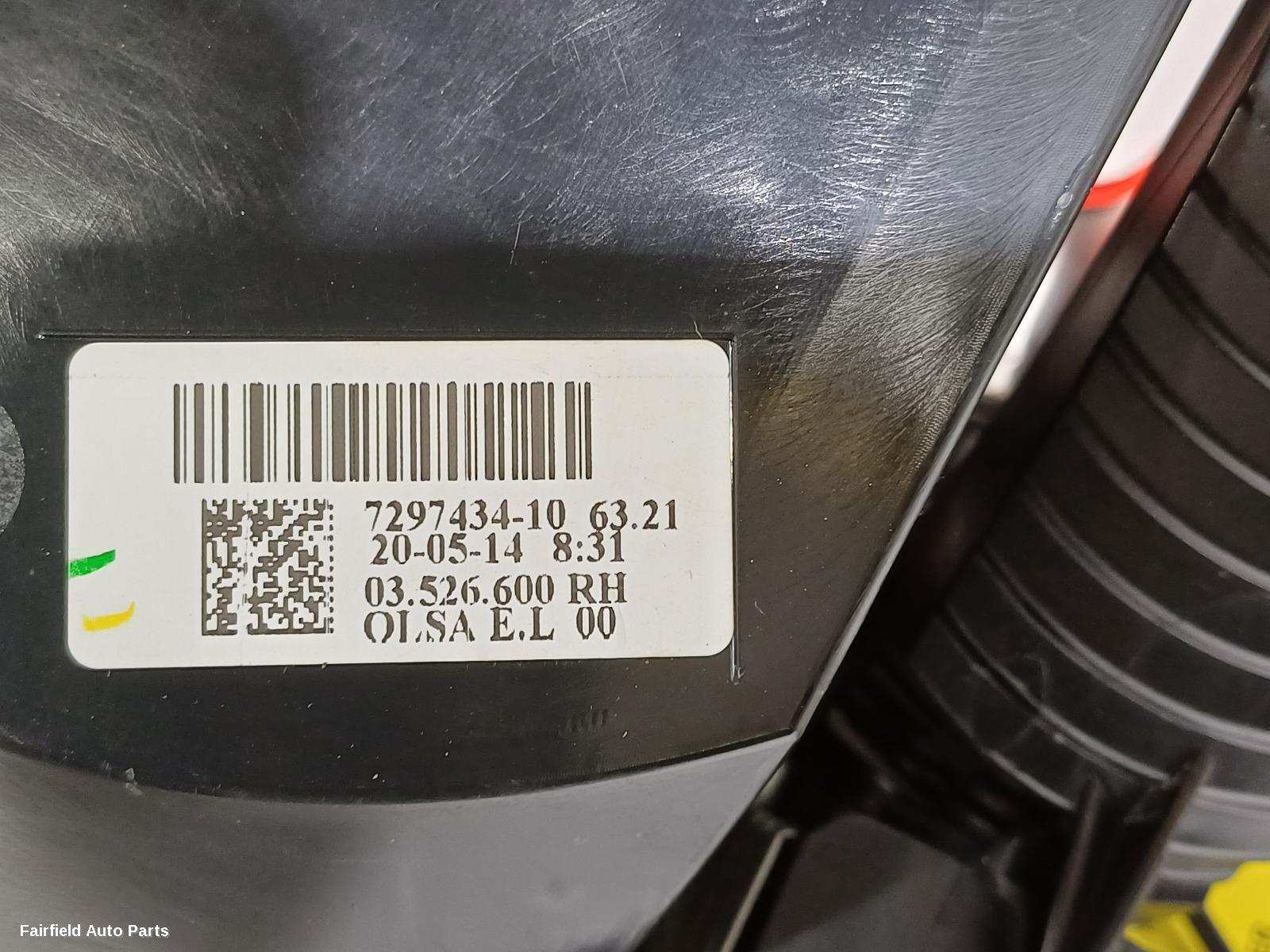 2014-2023 Mini Cooper Right Taillight