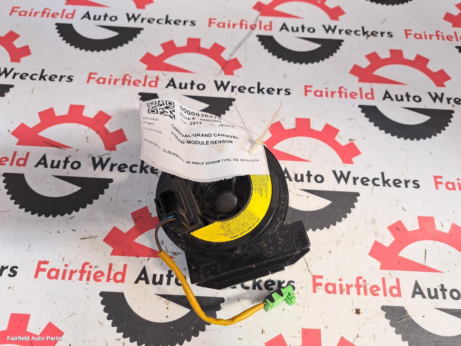 2010-2014 Kia Carnival/grand Carnival Airbag Module Sensor