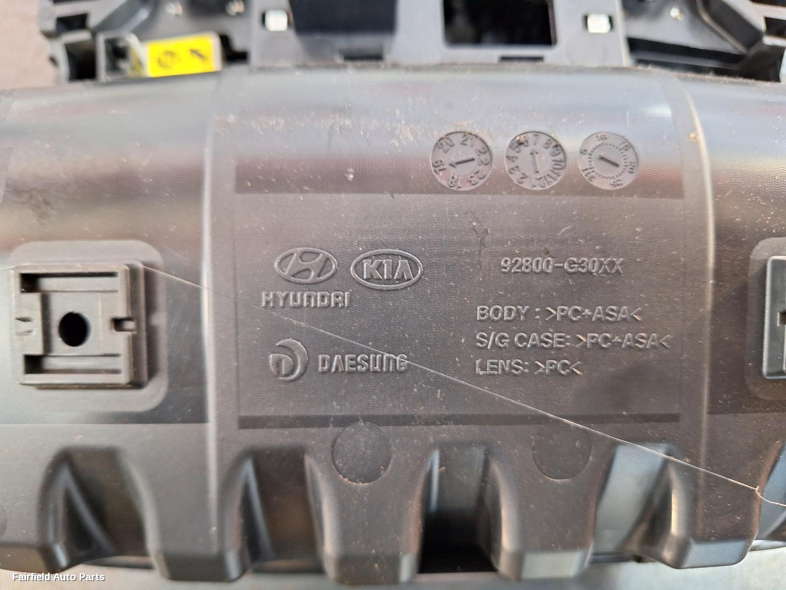 2017-2026 Hyundai I30 Courtesy Light