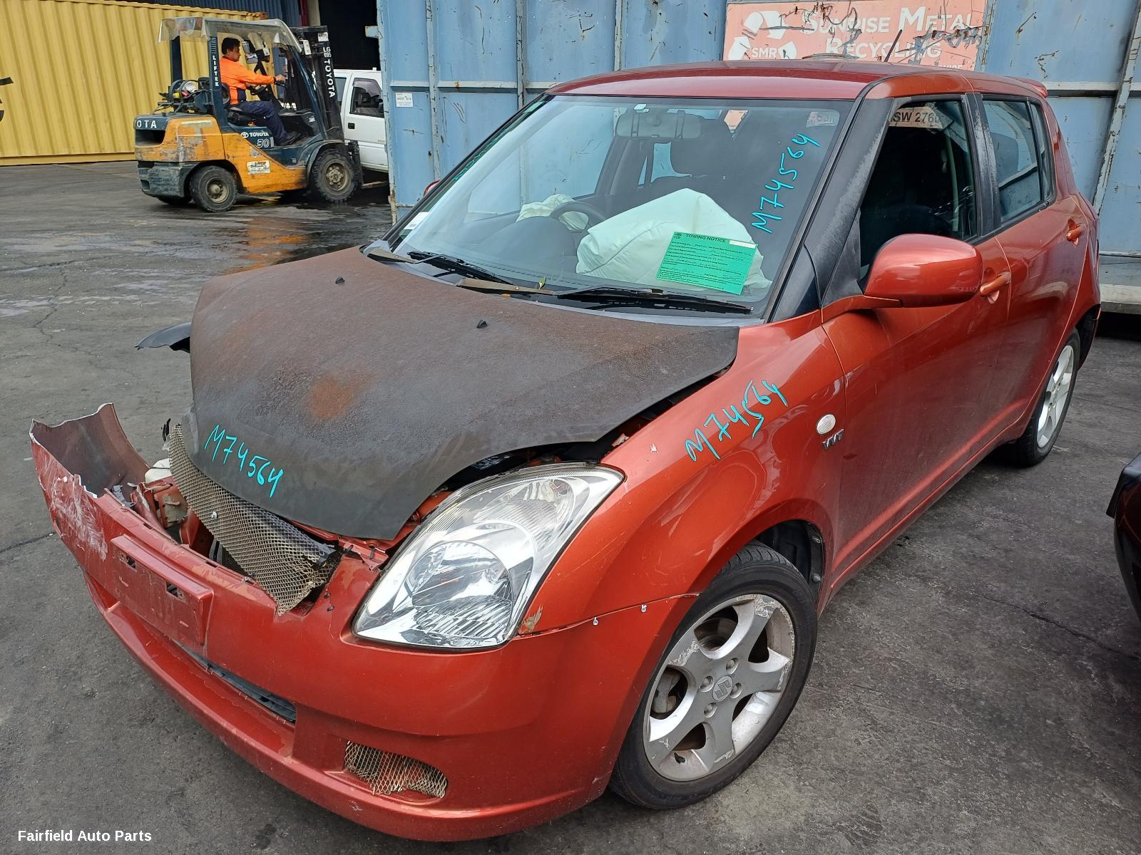 2007 Suzuki Swift Left Front Window Reg Motor