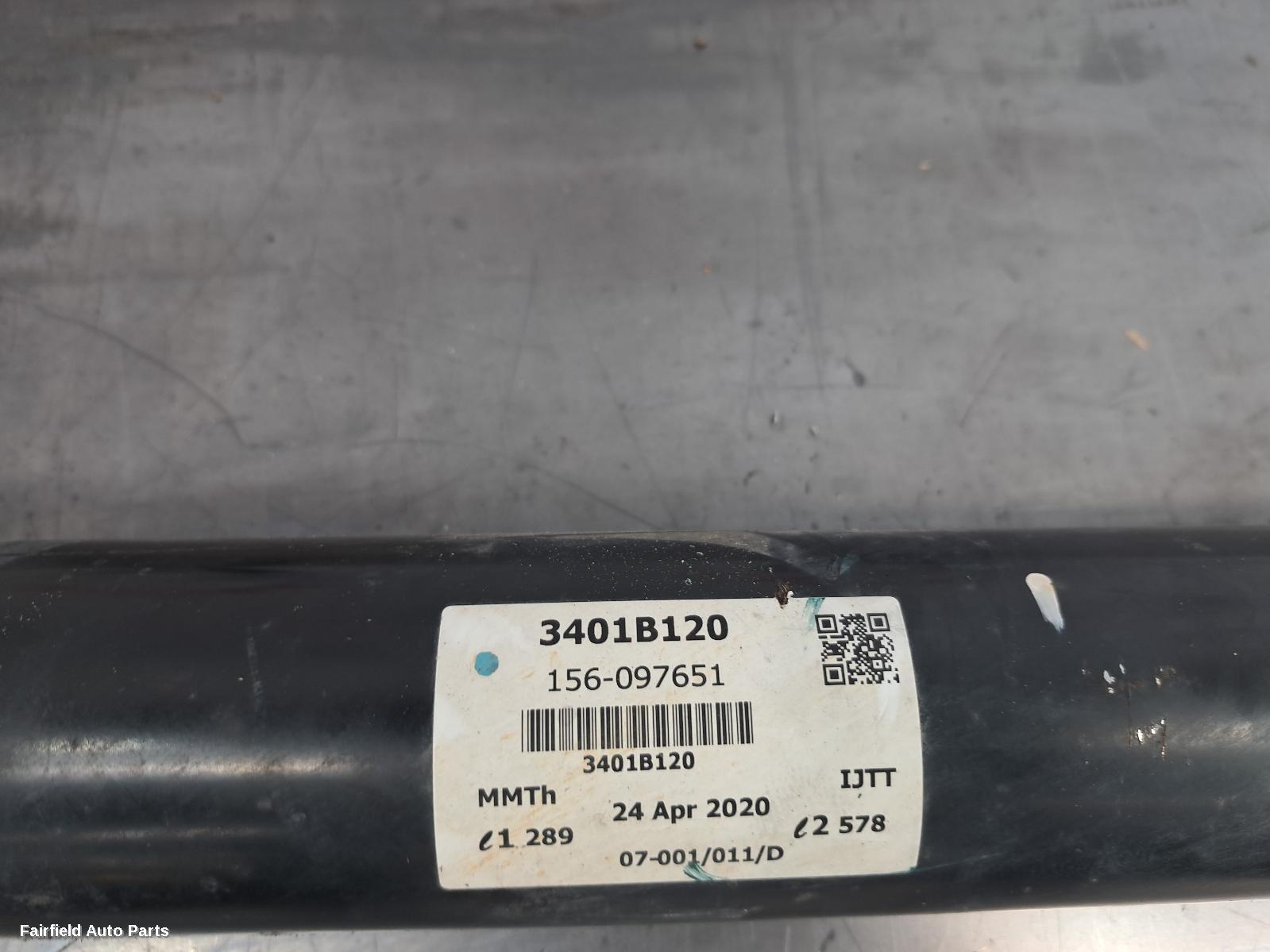 2015-2023 Mitsubishi Triton Rear Drive Shaft