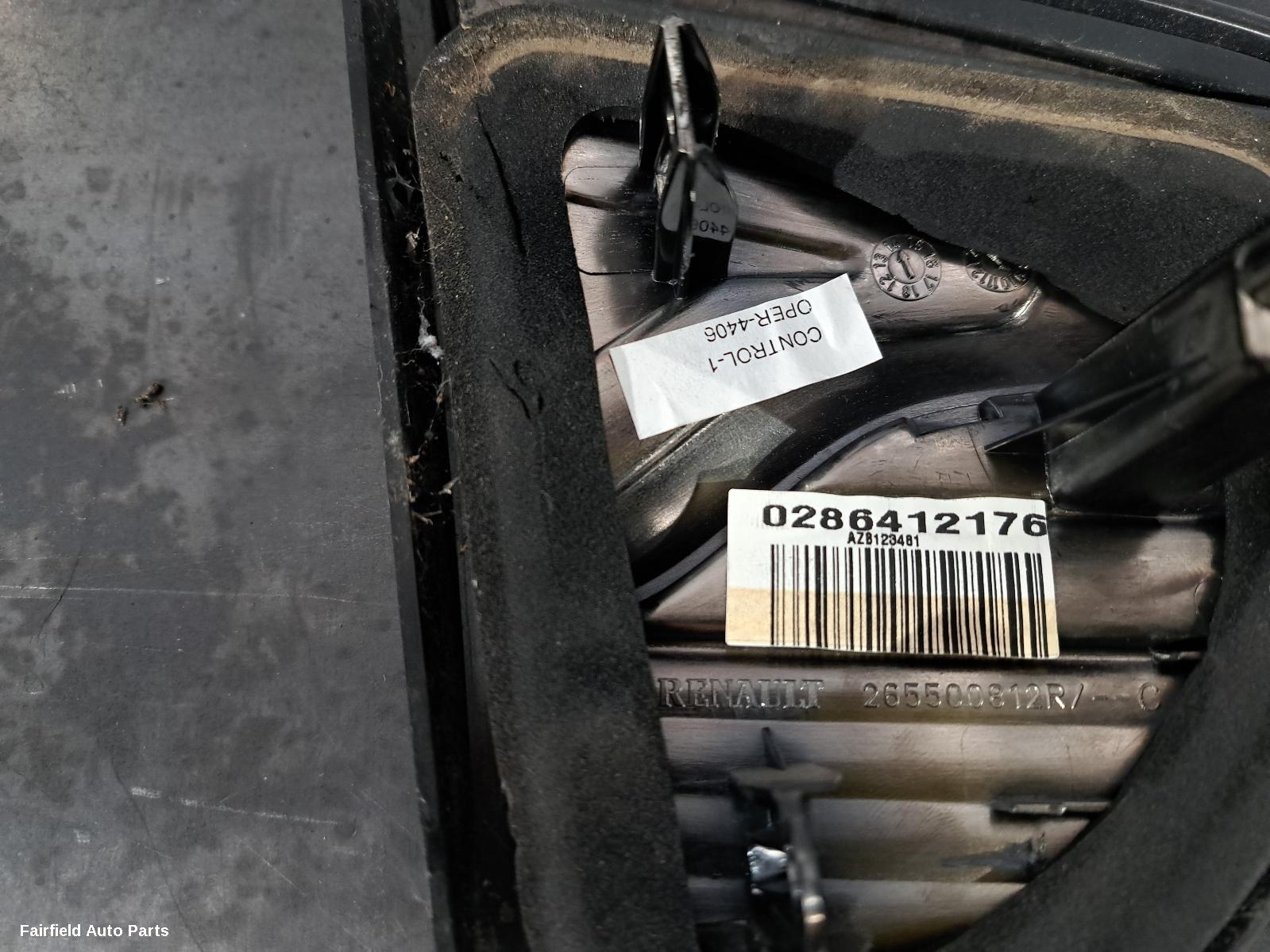 2014-2017 Renault Captur Rear Garnish