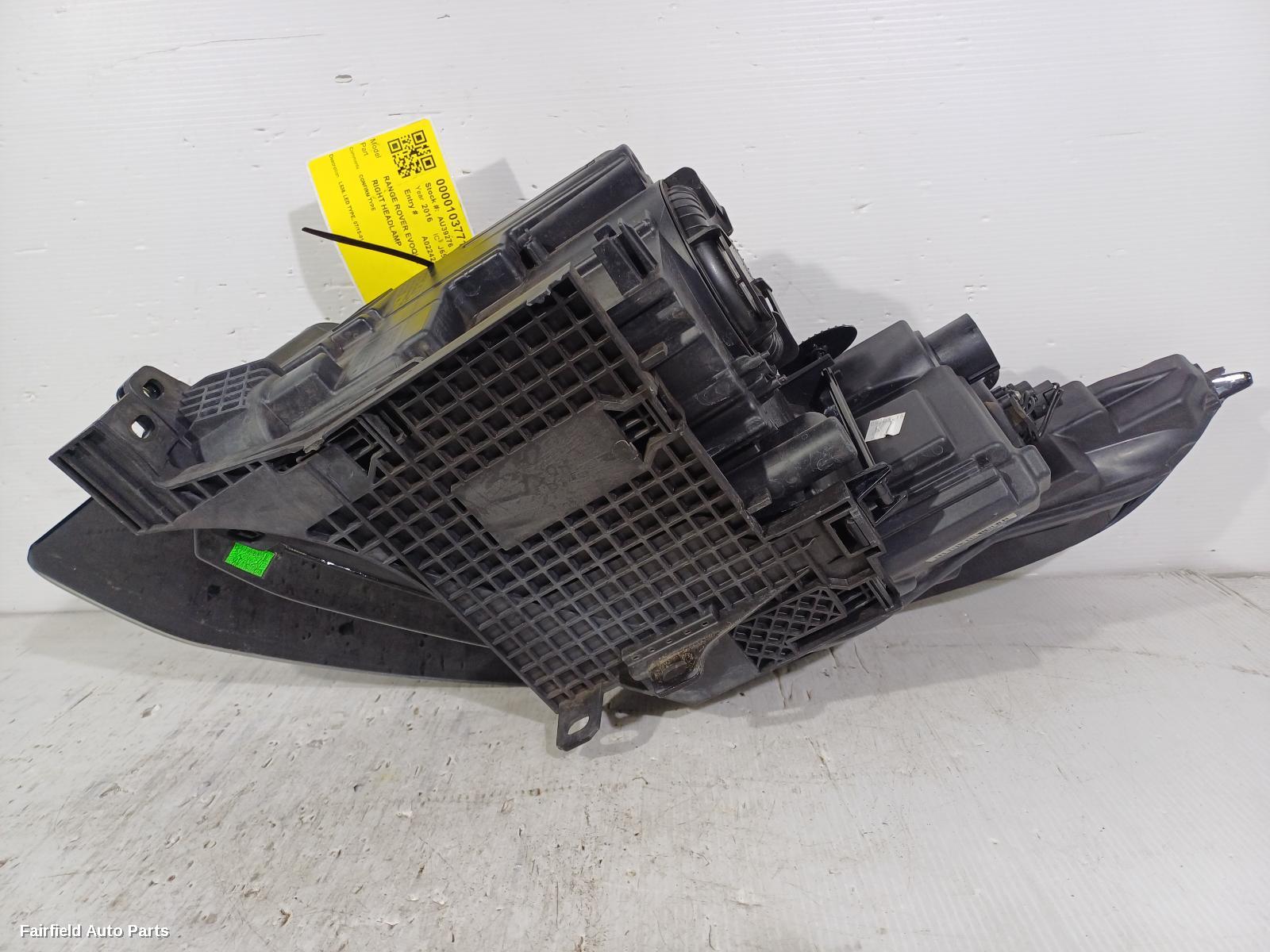 2015-2019 Land Rover Rangerover Evoque Right Headlamp