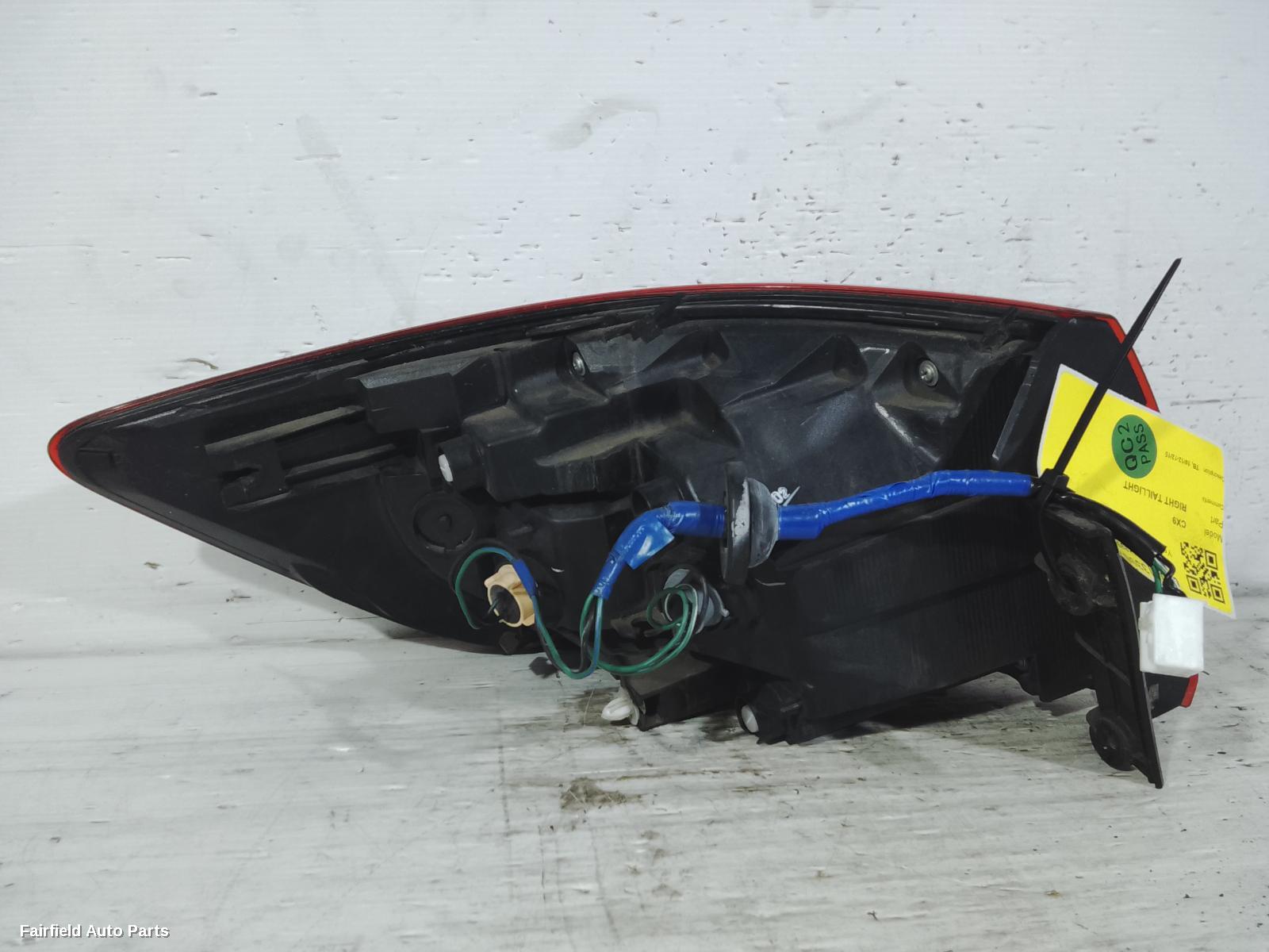 2012-2015 Mazda Cx9 Right Taillight