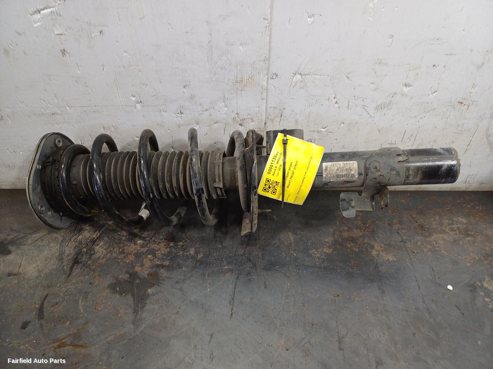 2015-2019 Land Rover Discovery Sport Right Front Strut