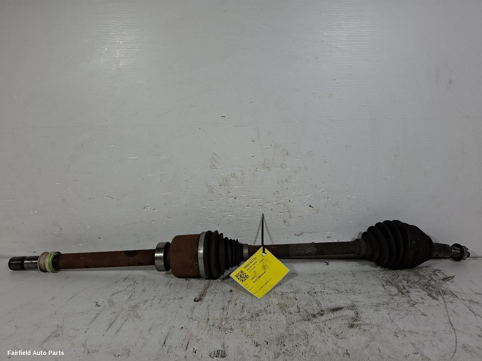 2015-2026 Renault Trafic Right Driveshaft