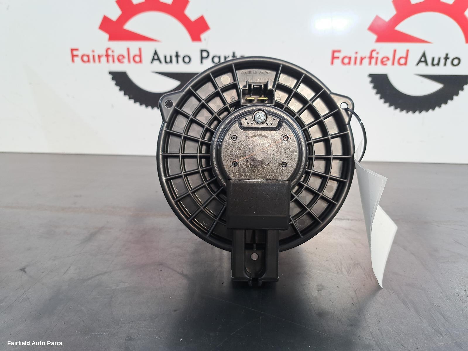 2019-2026 Mazda 3 Heater Fan Motor