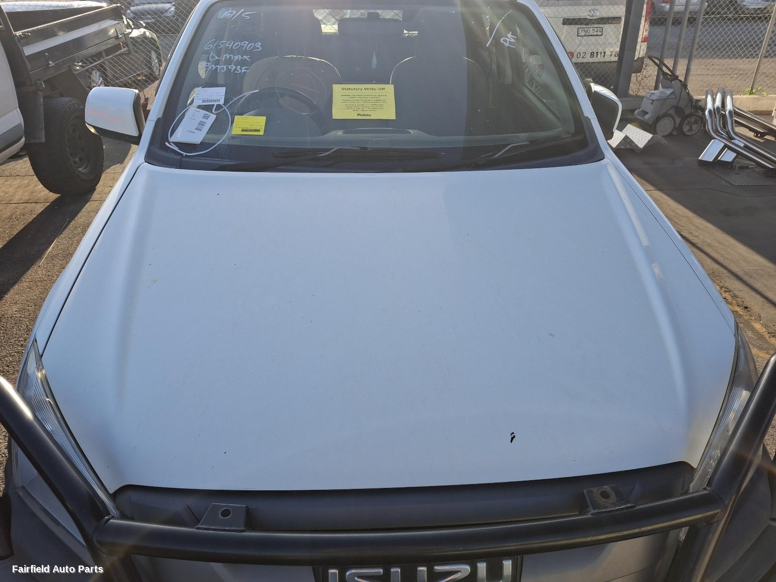 2017 Isuzu Dmax Overflow Bottle