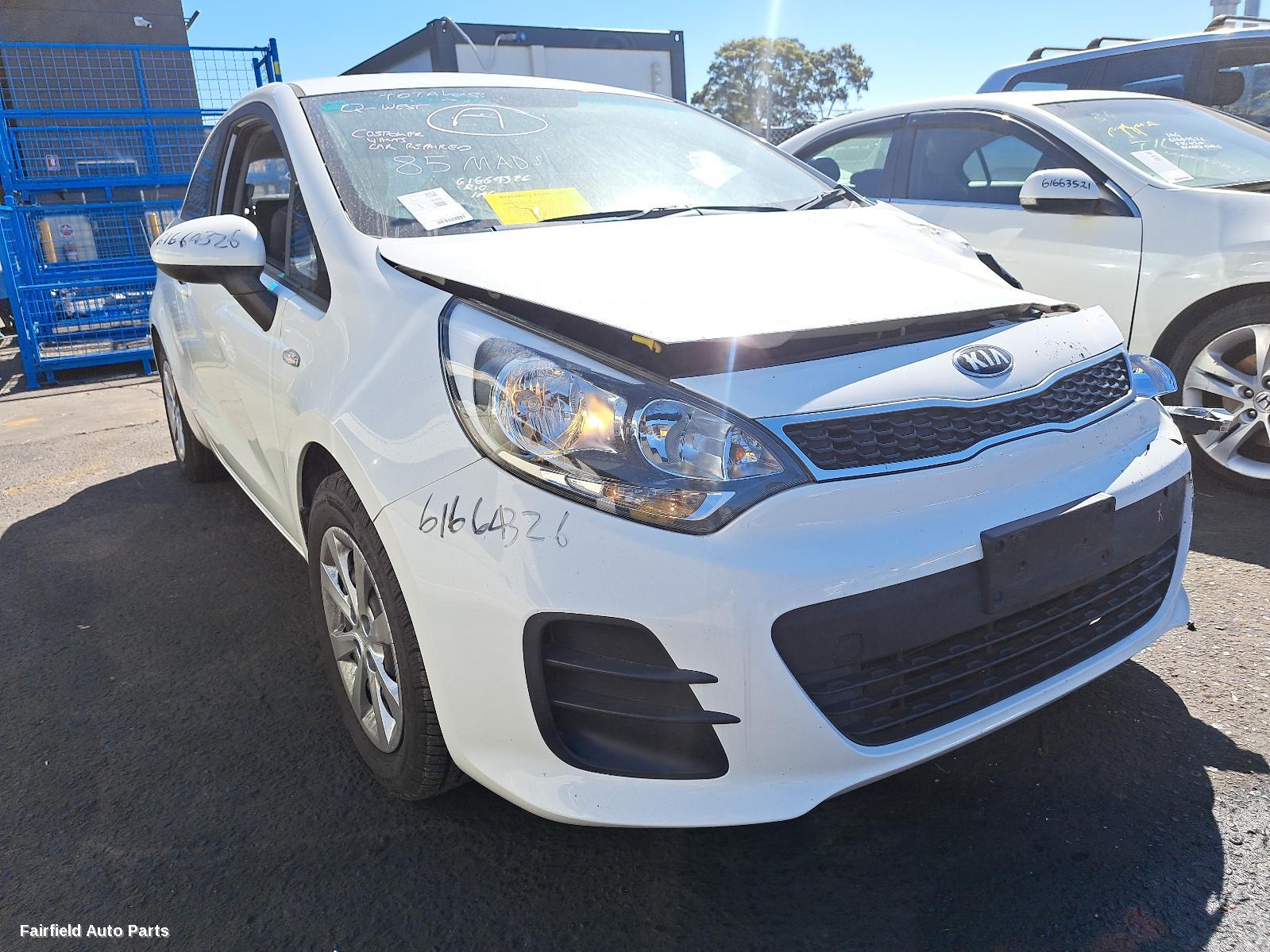 2016 Kia Rio Alternator