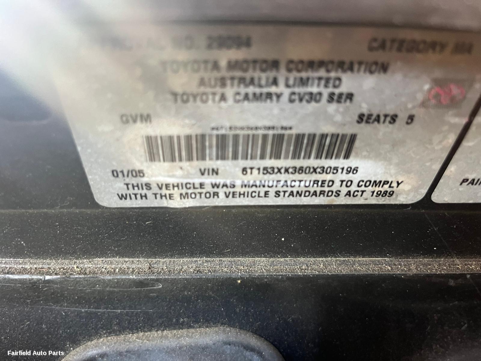 2002-2006 Toyota Camry Side Step Skirt