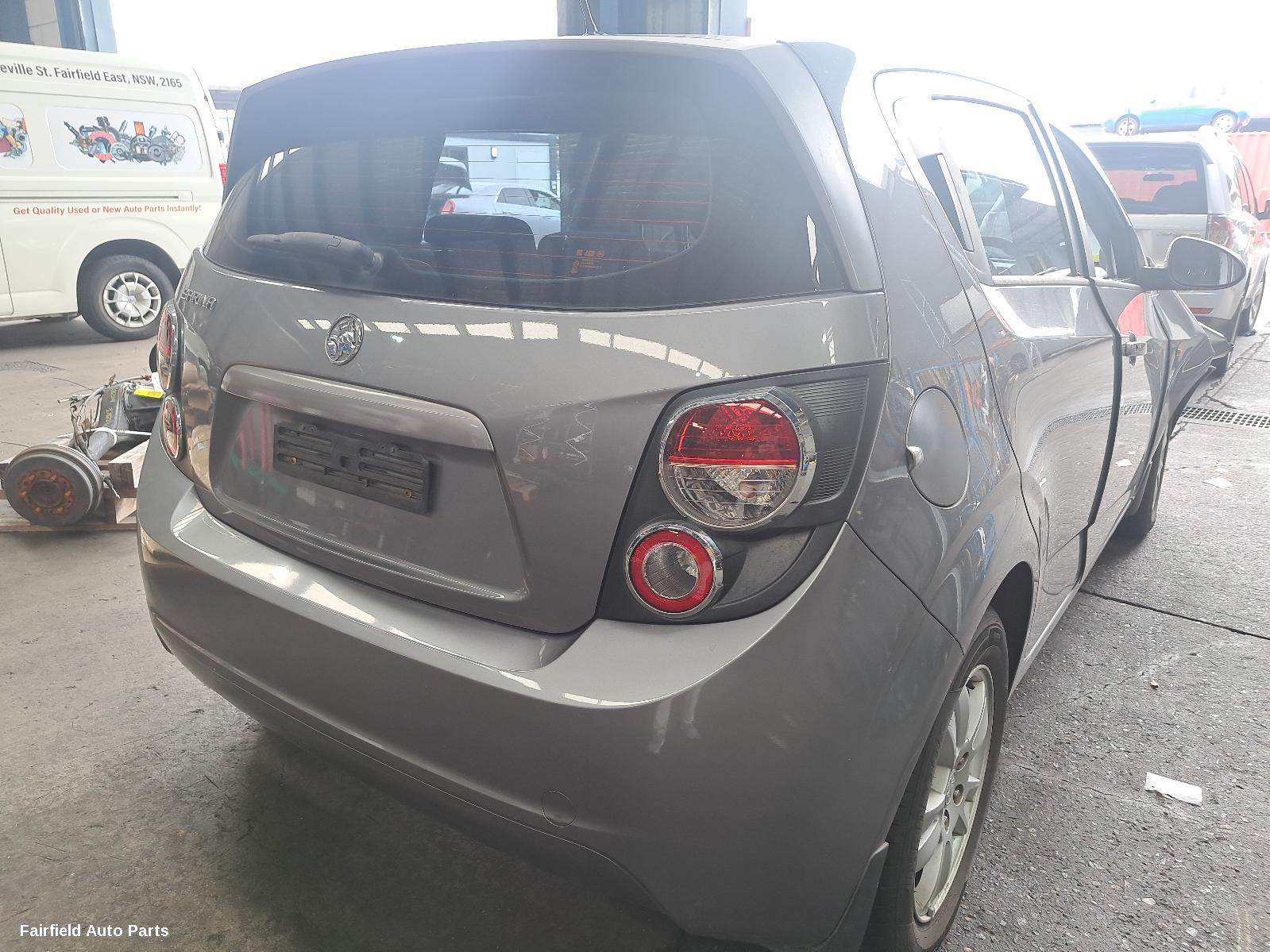 2012 Holden Barina Trans Gearbox