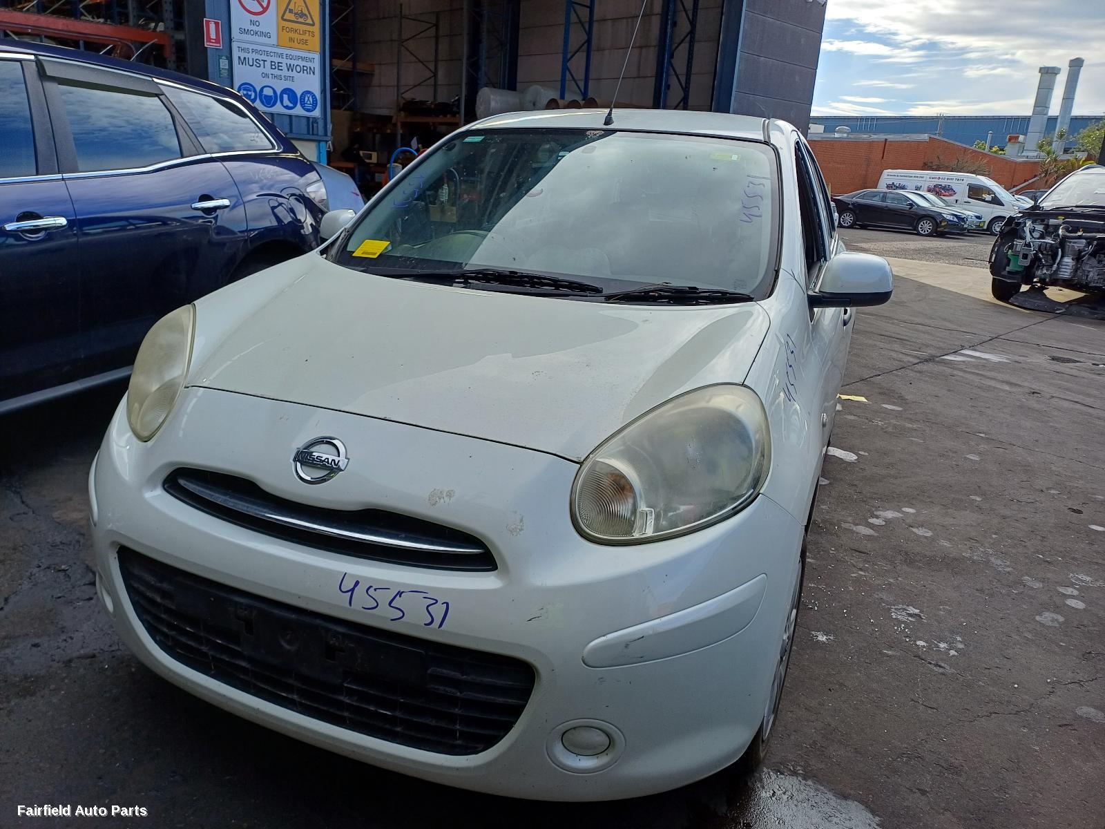 2011 Nissan Micra Left Headlamp