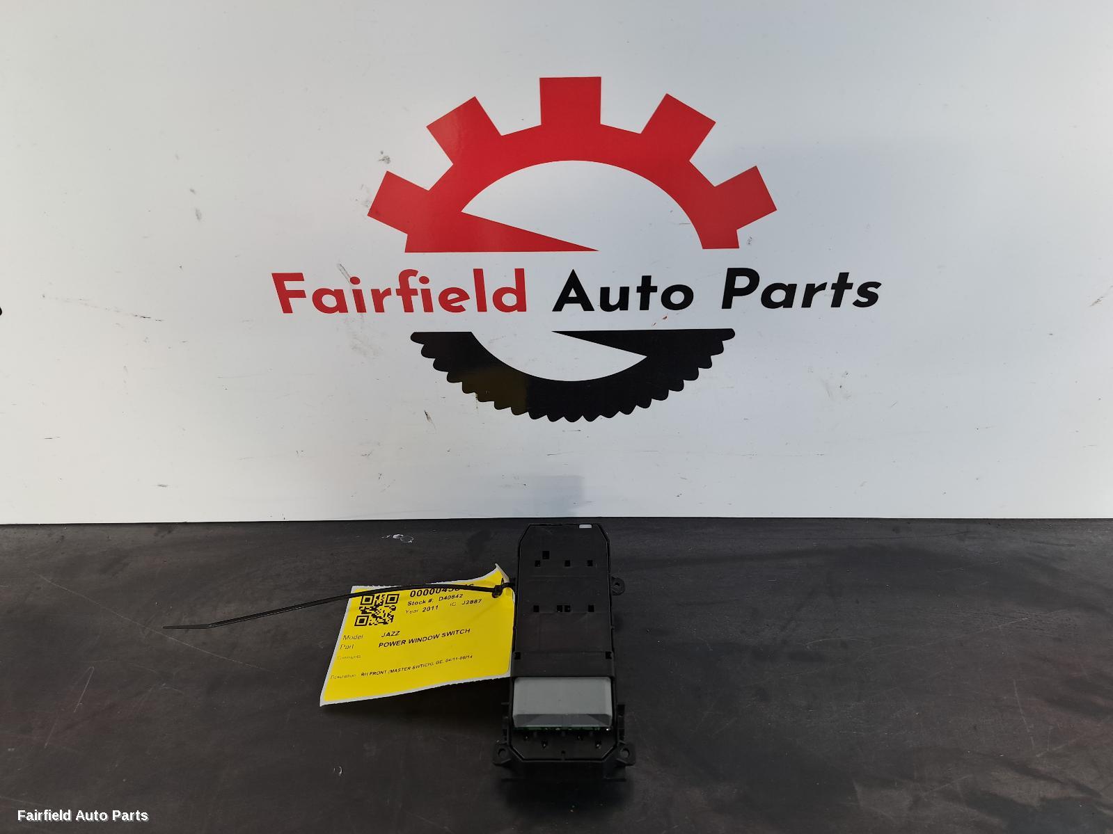 2011-2014 Honda Jazz Pwr Dr Wind Switch