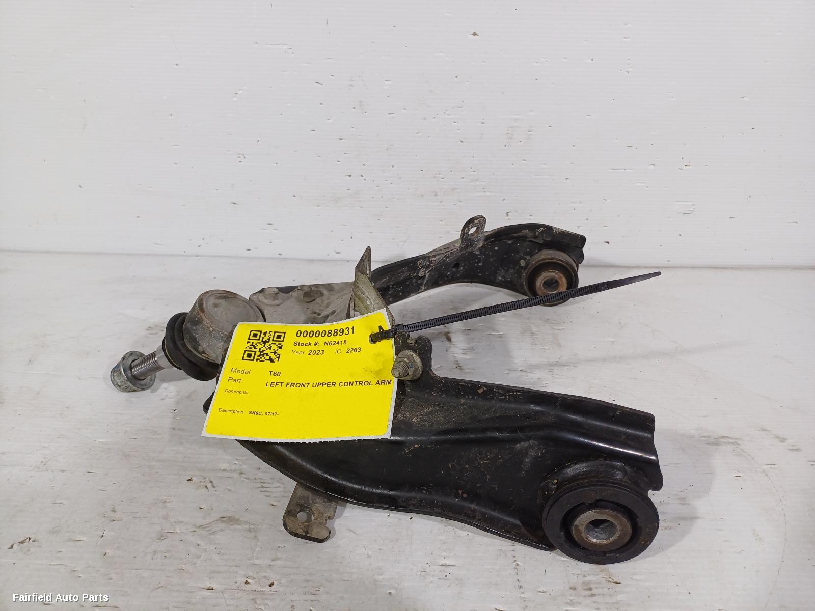 2021-2025 Ldv T60 Left Front Upper Control Arm