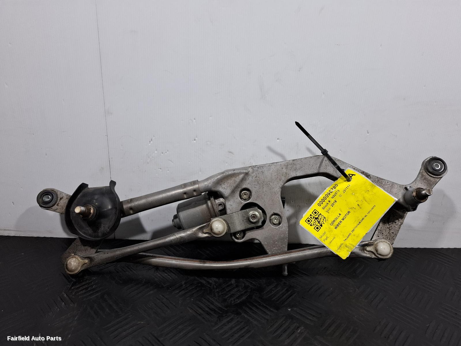 2012-2019 Toyota Corolla Wiper Motor