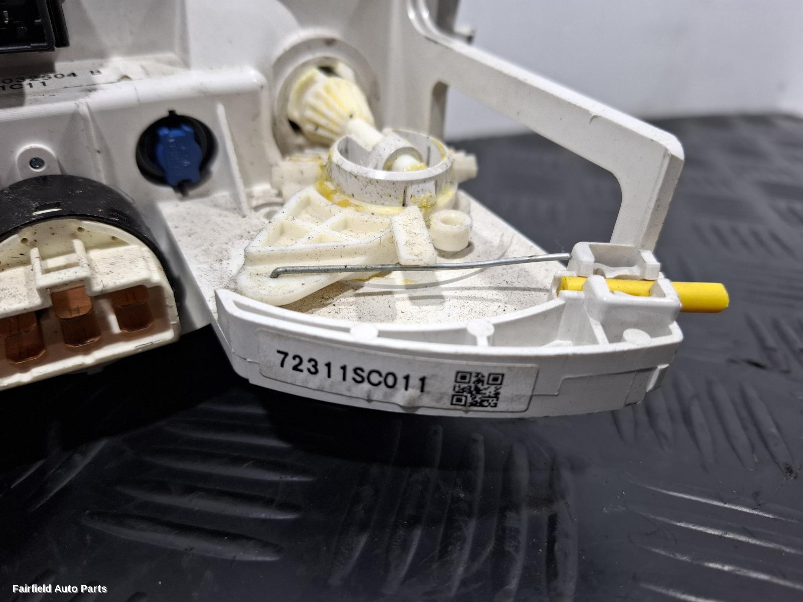2008-2012 Subaru Forester Heater Ac Controls