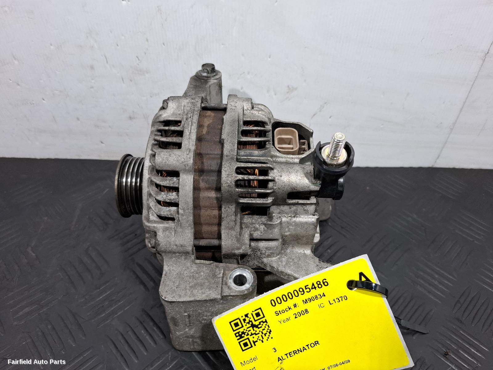 2006-2009 Mazda 3 Alternator