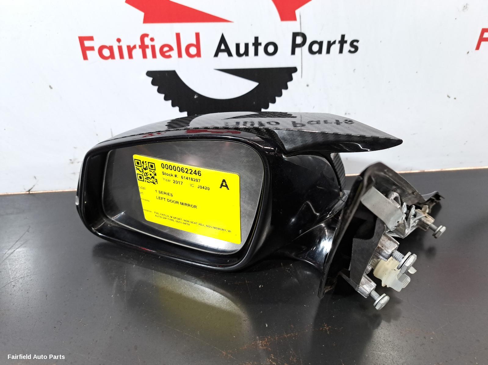 2011-2019 Bmw 1 Series Left Door Mirror