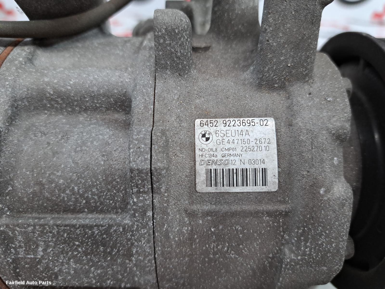 2012 Bmw 3 Series A C Compressor