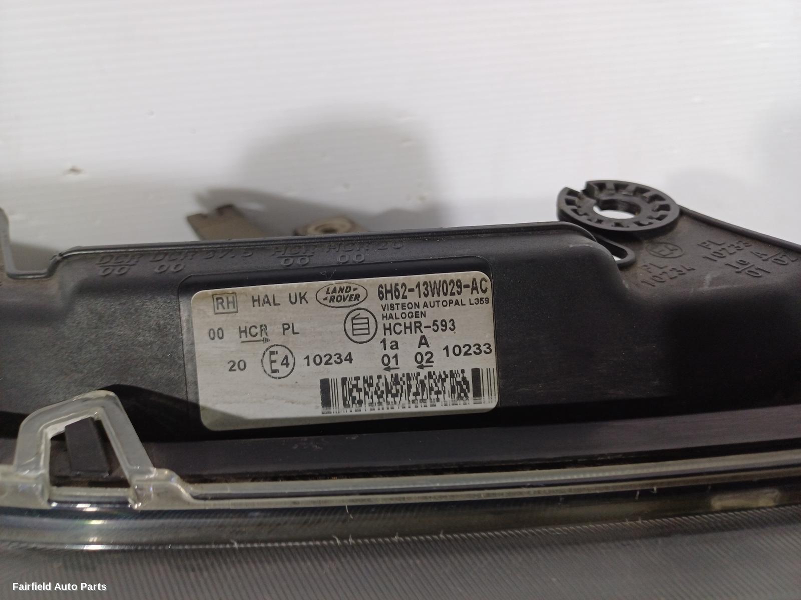2007-2010 Land Rover Freelander Right Headlamp