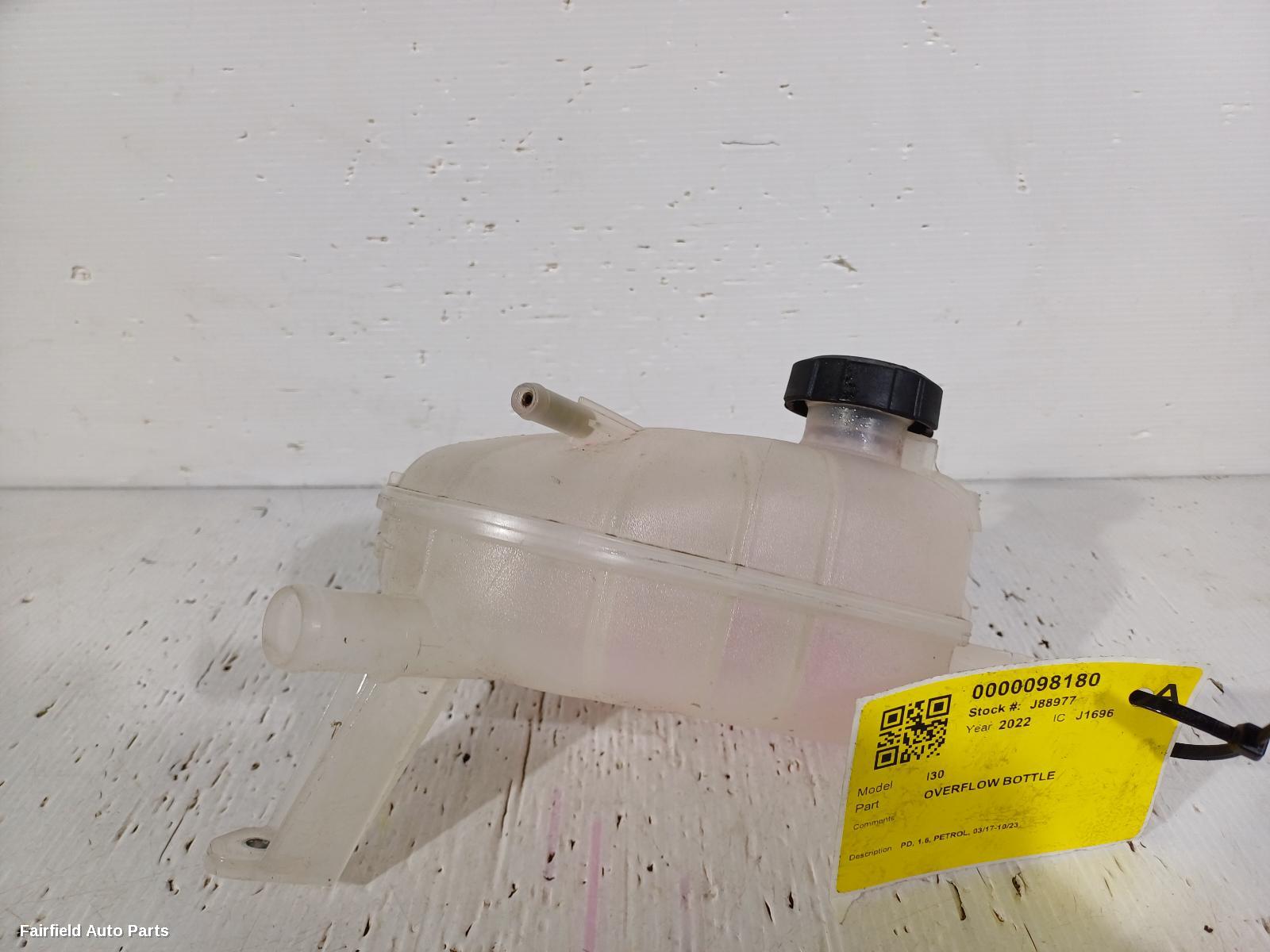 2017-2023 Hyundai I30 Overflow Bottle