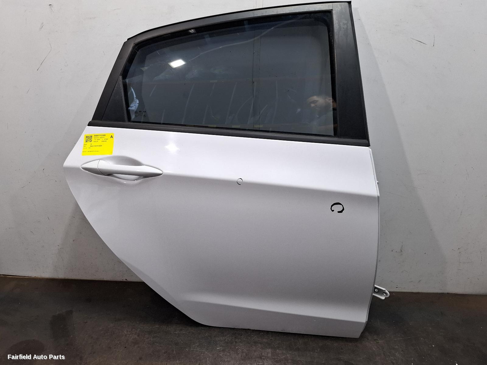 2012-2017 Hyundai I30 Right Rear Door Sliding