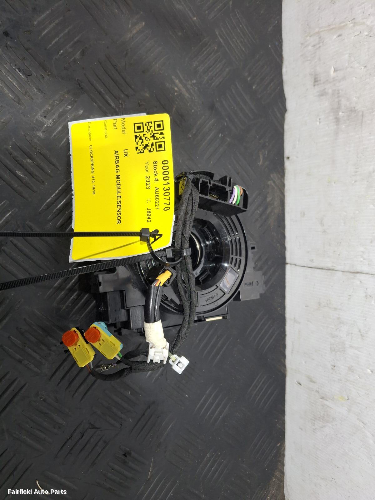 2018-2023 Lexus Ux Airbag Module Sensor
