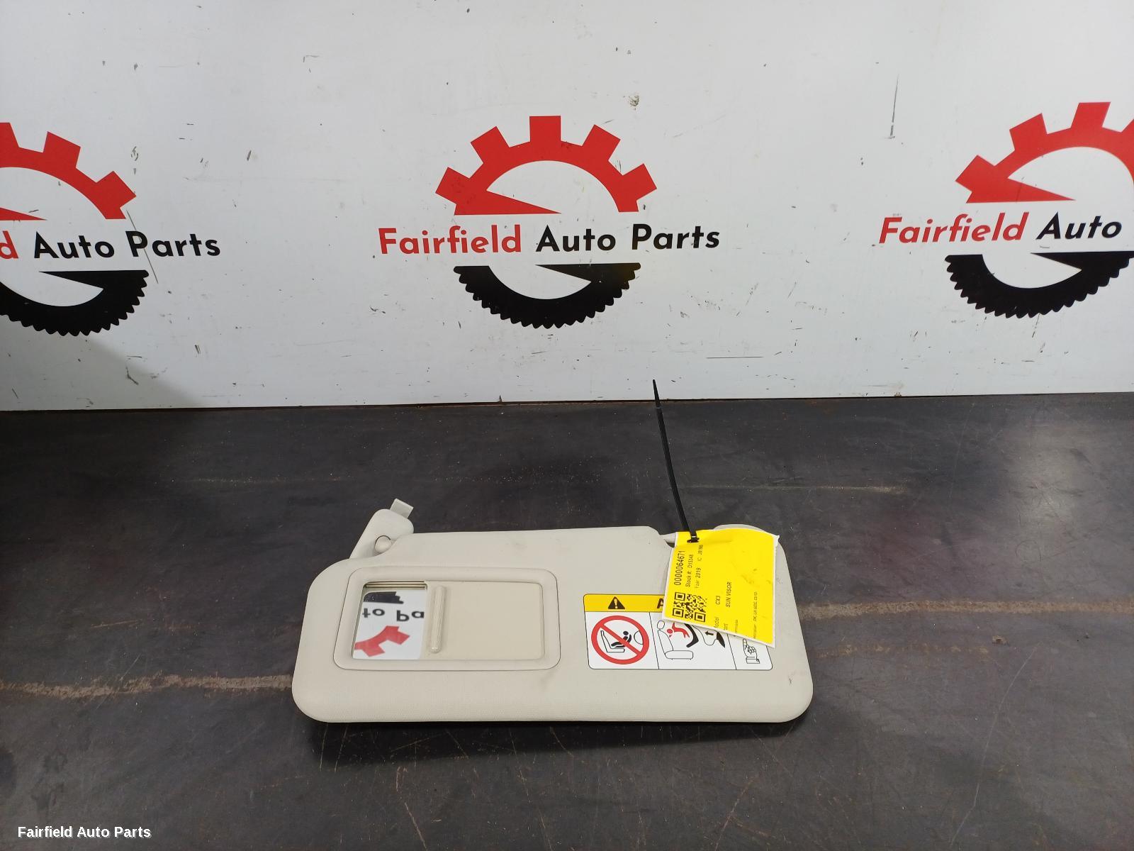 2015-2025 Mazda Cx3 Sunvisor