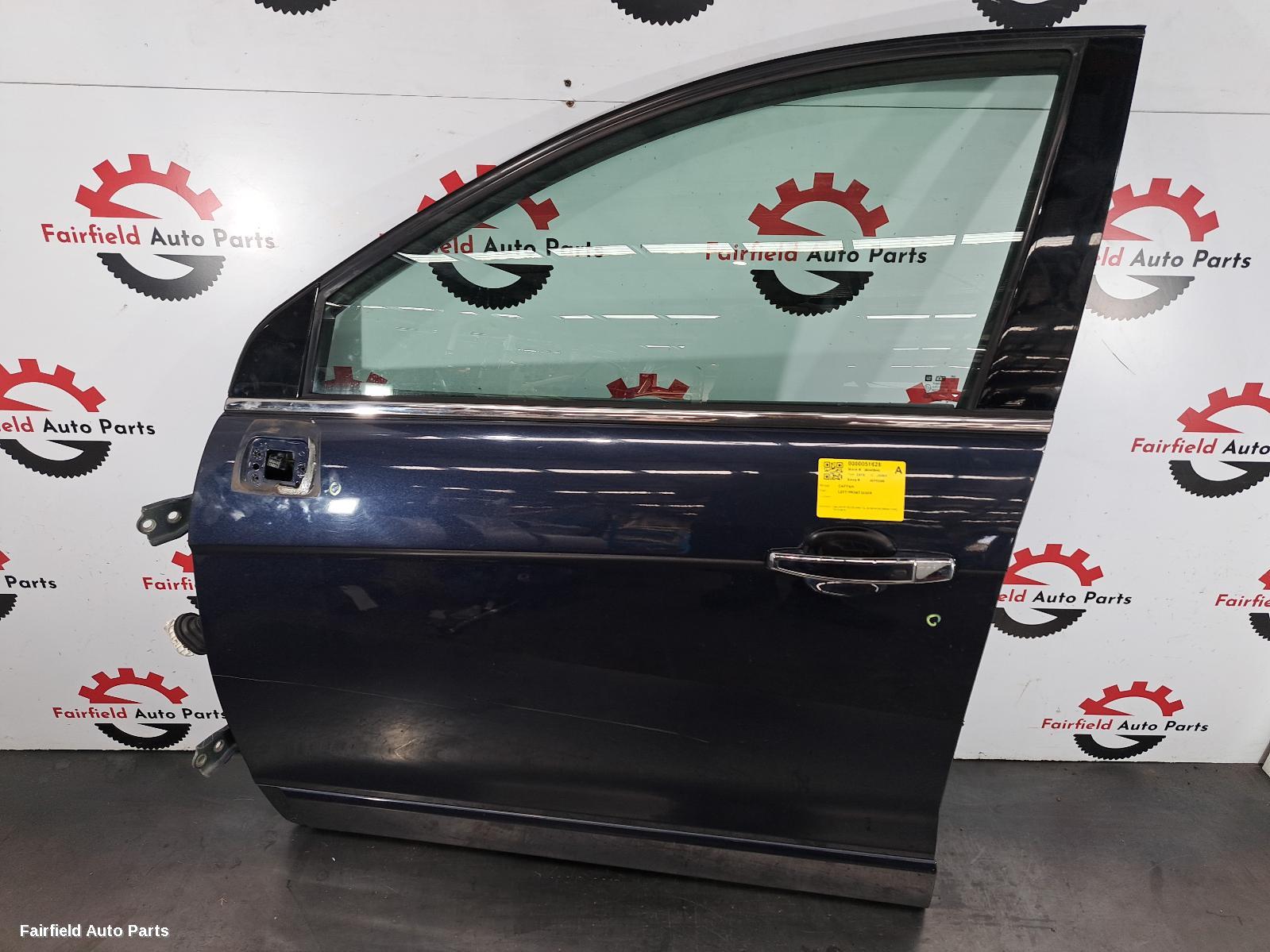 2018 Holden Captiva Left Front Door