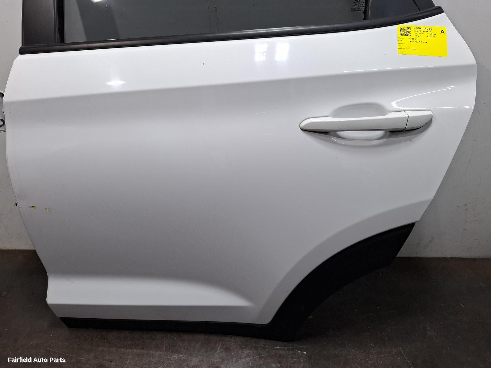 2018-2021 Hyundai Tucson Left Rear Door Sliding