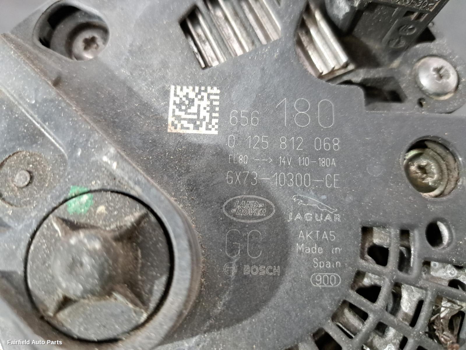 2016 Land Rover Discovery Sport Alternator