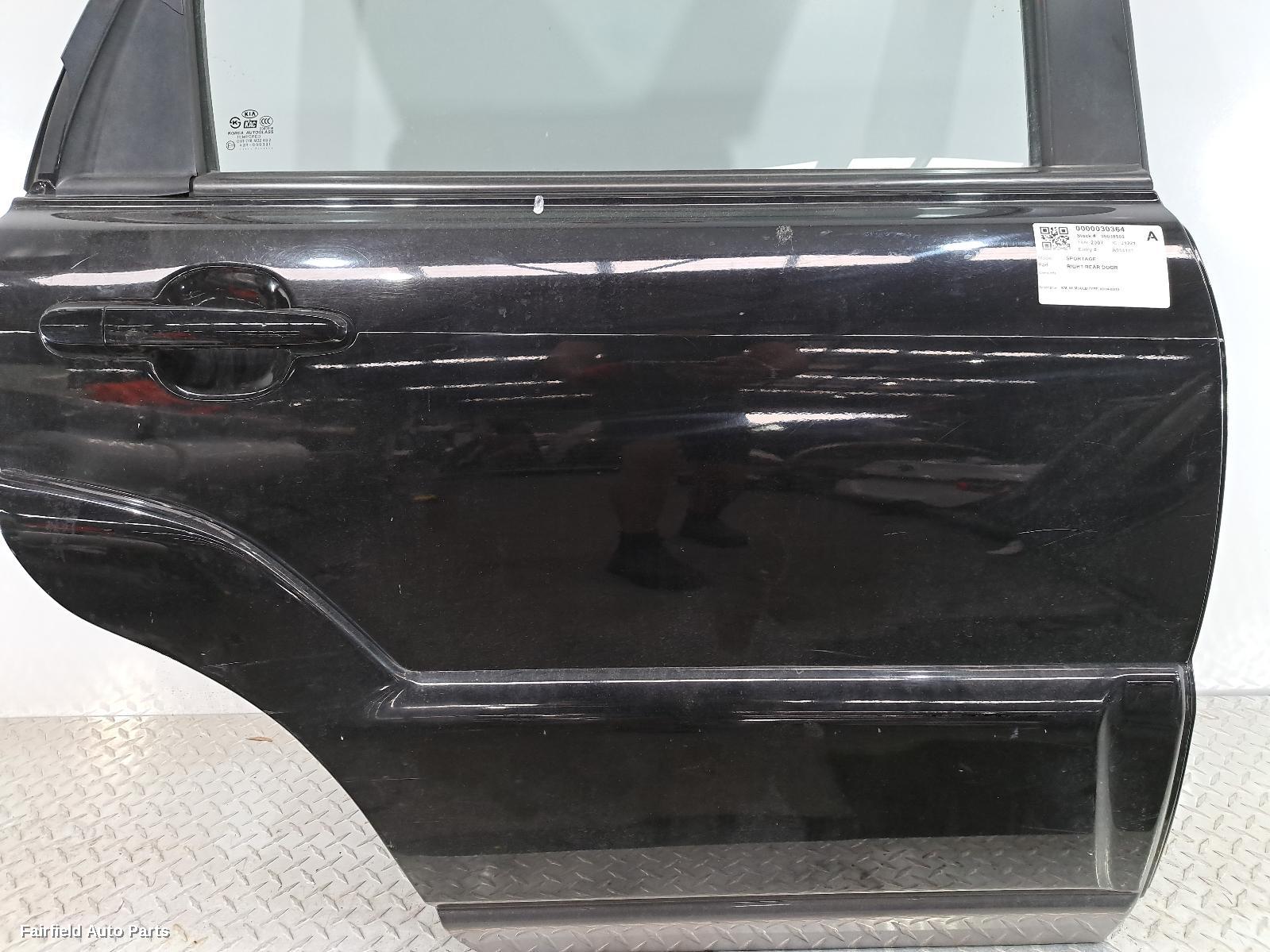2004-2010 Kia Sportage Right Rear Door Sliding