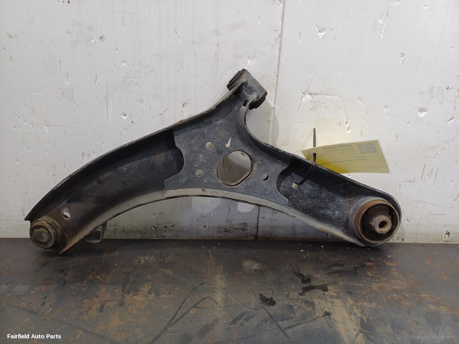 2011-2019 Hyundai Accent Right Front Lower Control Arm