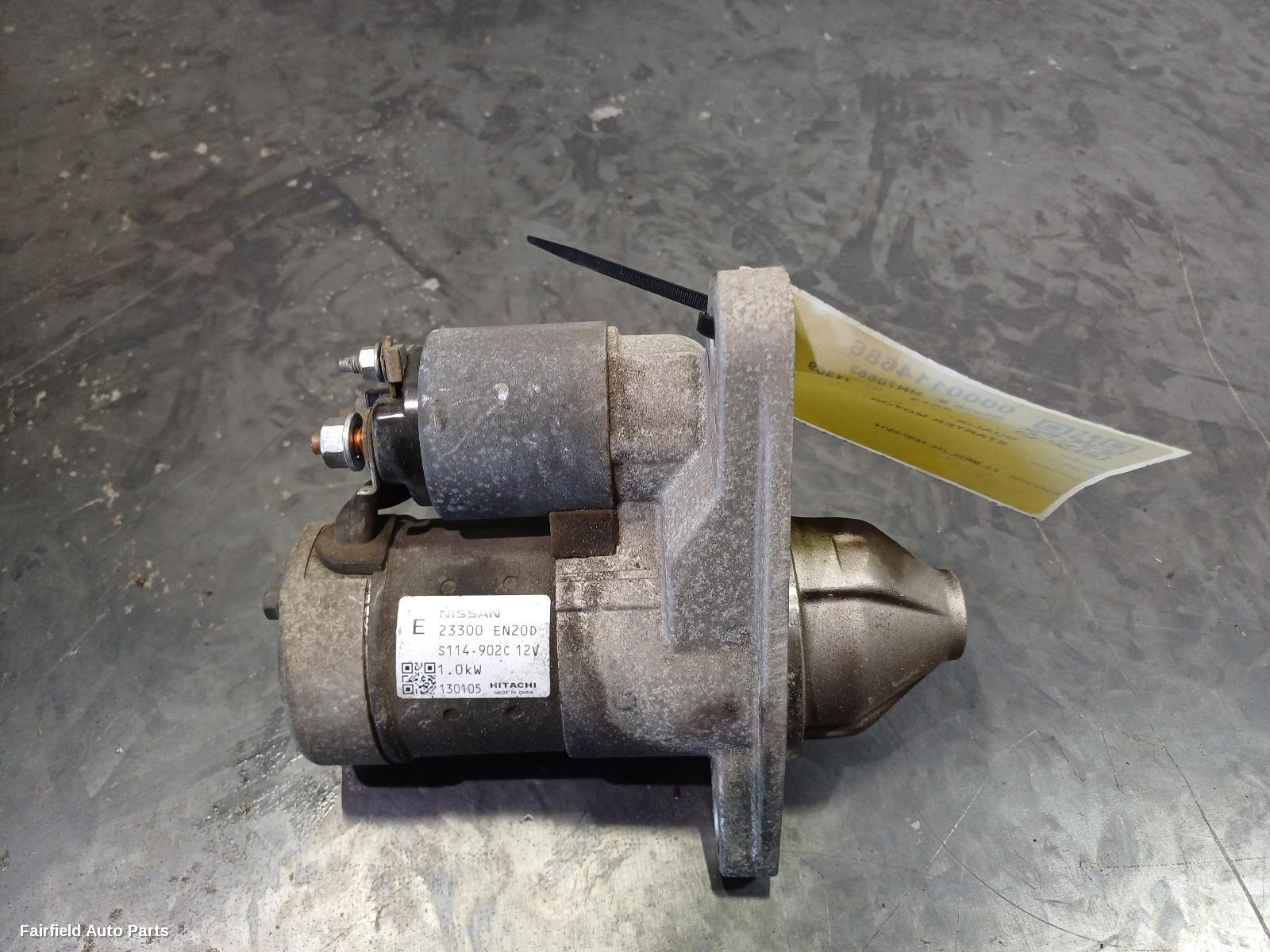 2007-2014 Nissan Dualis Starter